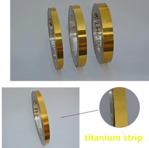 Titanium strip roll